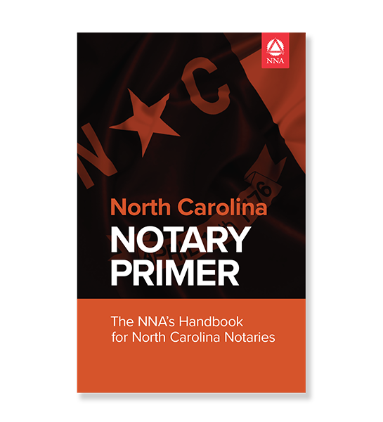 North Carolina Notary Training and Handbooks NNA